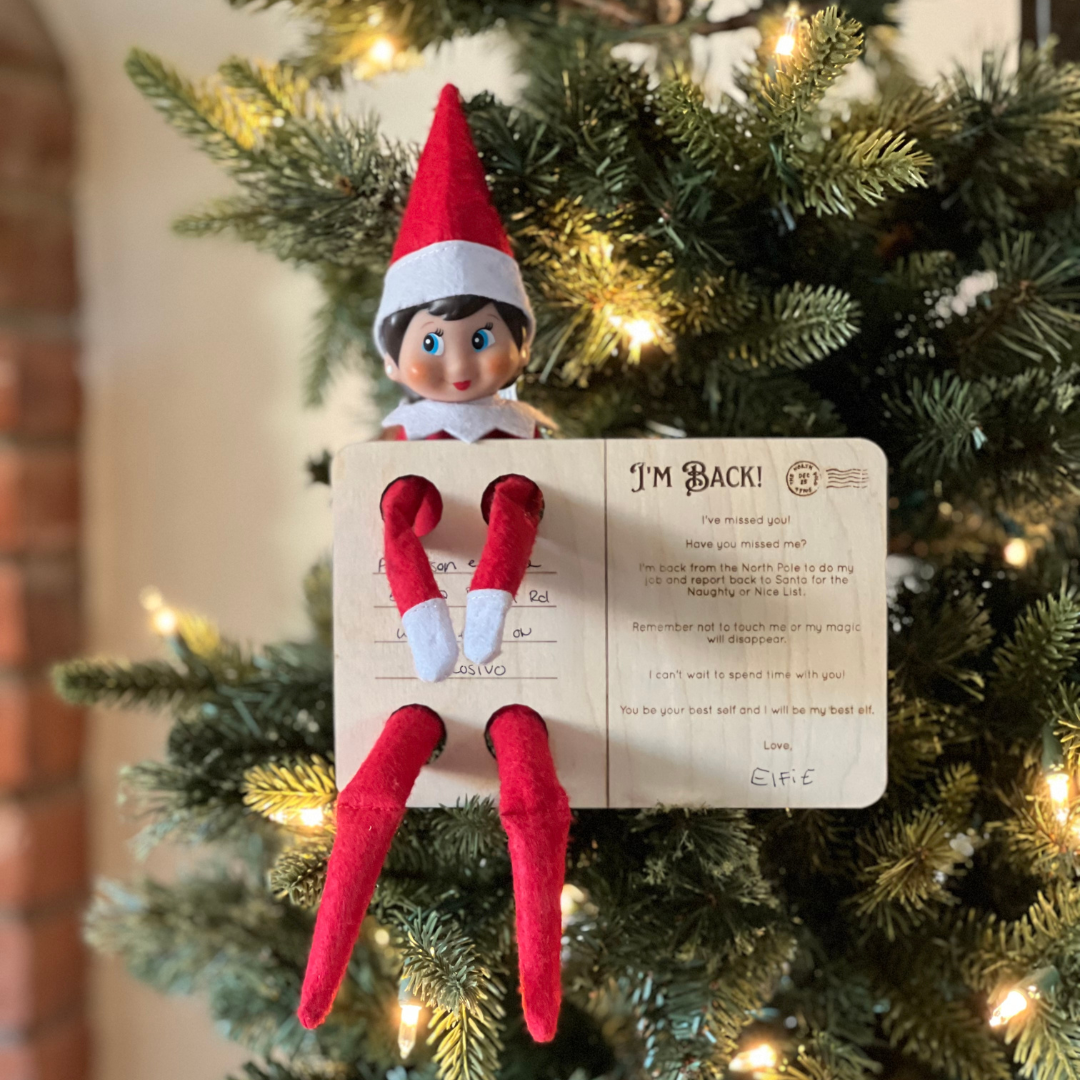 Elf on the Shelf Return Postcard – FARMHOUSE598